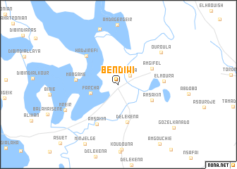 map of Bendiwi