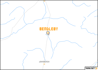 map of Bendleby