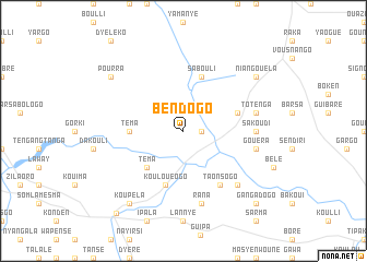 map of Bèndogo