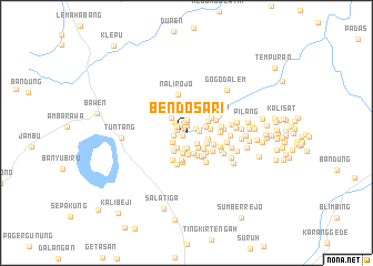 map of Bendosari