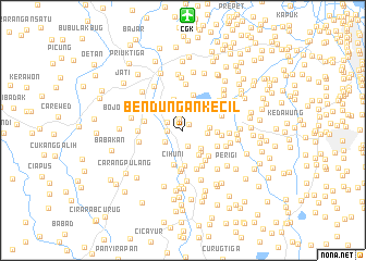 map of Bendungan-Kecil