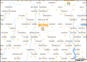 map of Bendu