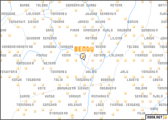 map of Bendu