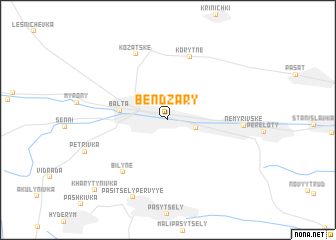 map of Bendzary