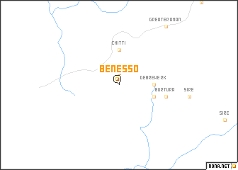 map of Benesso