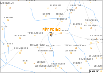 map of Ben Faïda