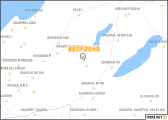 map of Benfreha