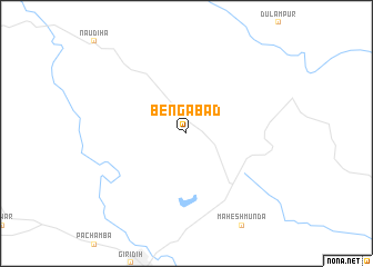 map of Bengābād