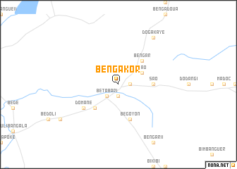 map of Bengakor