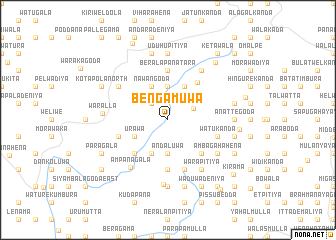 map of Bengamuwa