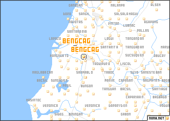 map of Bengcag