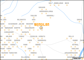 map of Bengilan