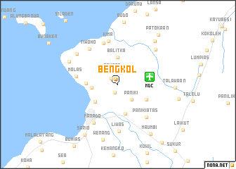 map of Bengkol
