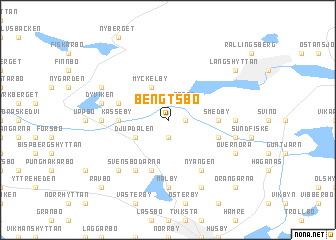 map of Bengtsbo