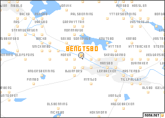 map of Bengtsbo