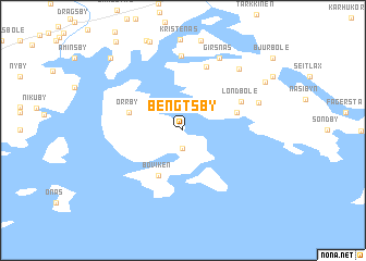 map of Bengtsby