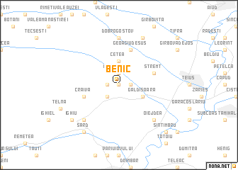 map of Benic
