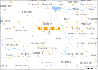 map of Beni Douala