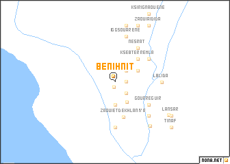 map of Beni Hnit