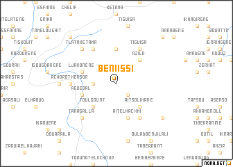 map of Beni Issi