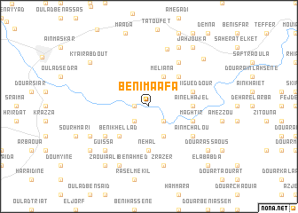 map of Beni Maafa