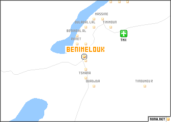 map of Beni Melouk