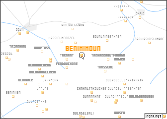 map of Beni Mimoun