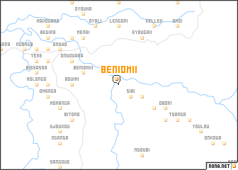 map of Beniomi I