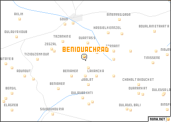 map of Beni Ouachrad