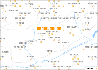 map of Beni Ou ʼAmmar