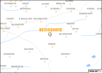 map of Beni Sohane