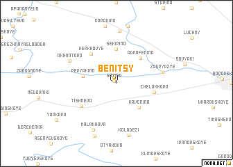 map of Benitsy