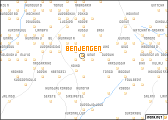 map of Benjengen