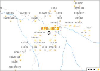 map of Benjiaga