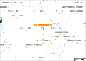 map of Ben Khadra