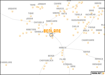 map of Benlane