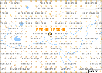 map of Benmullegama