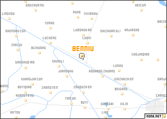 map of Benniu