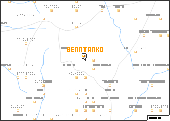map of Benntanko