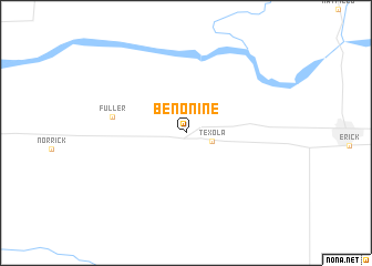 map of Benonine