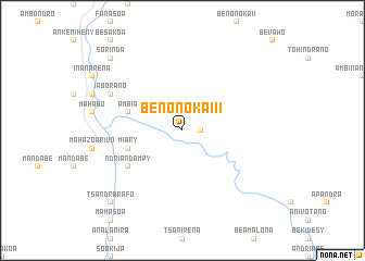 map of Benonoka III