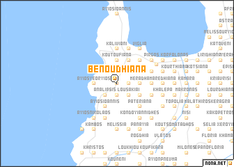 map of Benoudhianá