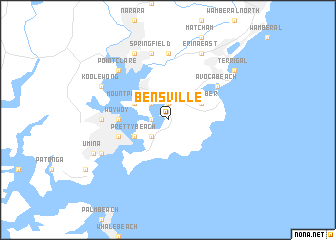 map of Bensville