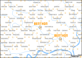 map of Bến Thôn