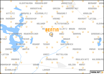 map of Bentin