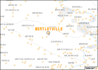 map of Bentleyville