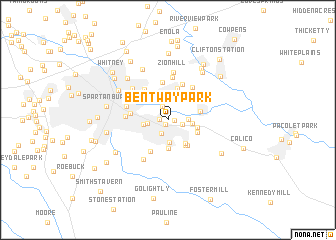 map of Bentway Park