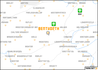 map of Bentworth
