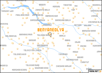 map of Benyān-e ‘Olyā