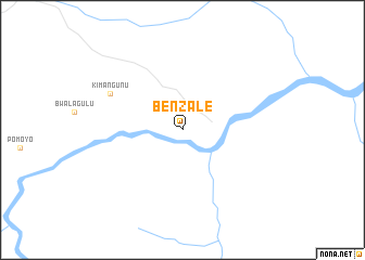 map of Benzale